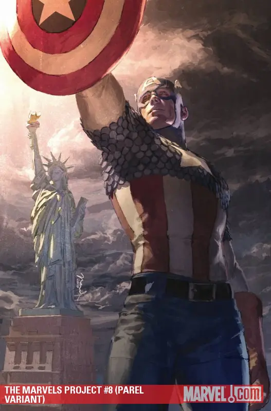 The Marvels Project (2009) #8 (PAREL VARIANT)