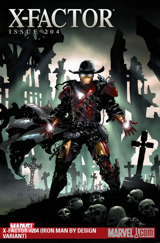 X-Factor (2005) #204 (IRON MAN BY DESIGN VARIANT)