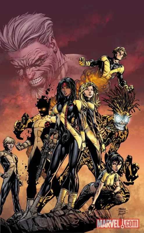 New Mutants (2009) #12 (FINCH VARIANT)