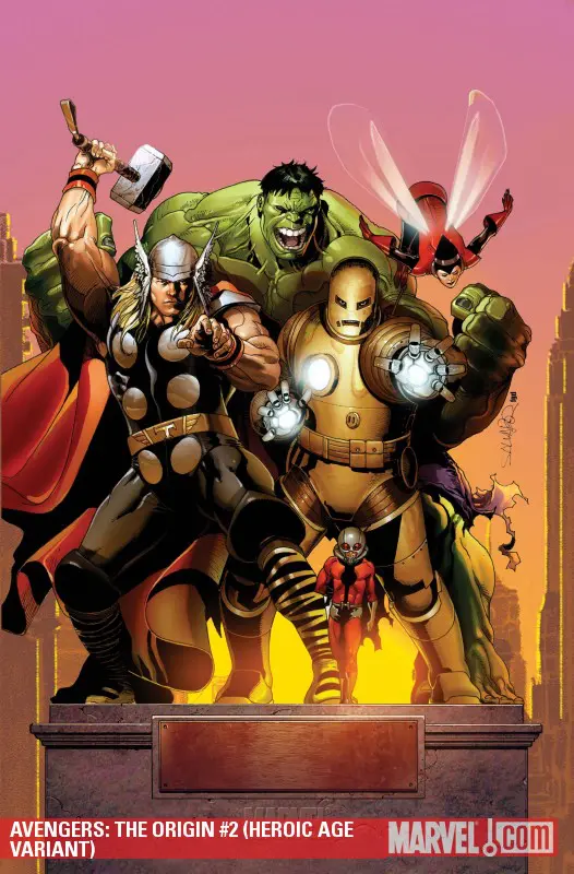 Avengers: The Origin (2010) #2 (HEROIC AGE VARIANT)