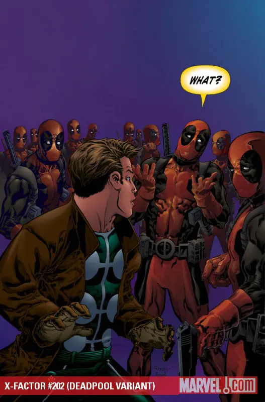 X-Factor (2005) #202 (DEADPOOL VARIANT)