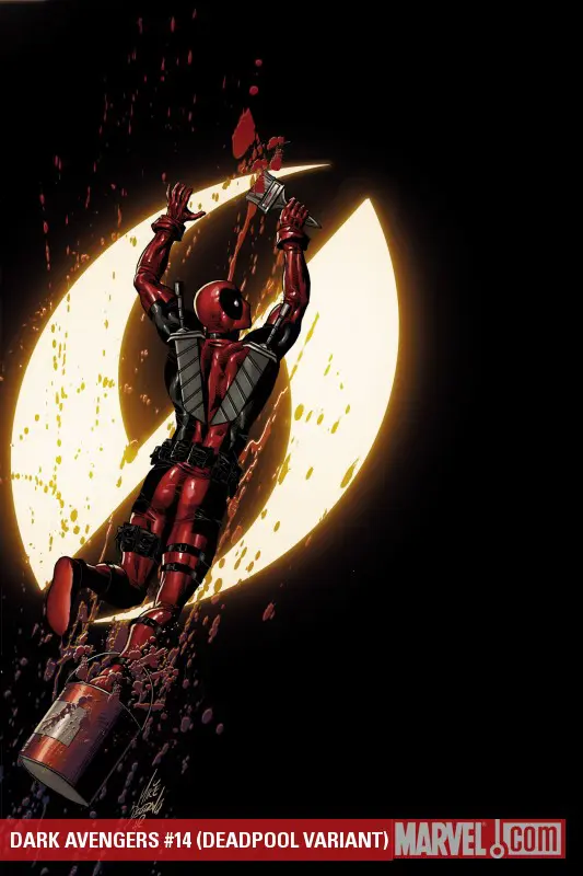Dark Avengers (2009) #14 (DEADPOOL VARIANT)