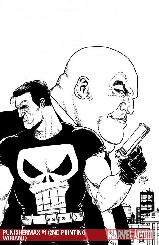 Punishermax (2009) #1 (2ND PRINTING VARIANT)