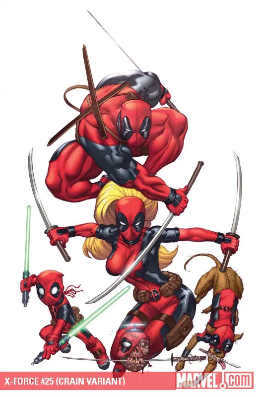 X-Force (2008) #25 (CRAIN VARIANT)