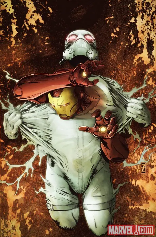 Invincible Iron Man (2008) #23 (50/50 VARIANT)