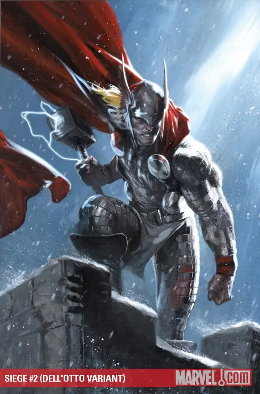 Siege (2009) #2 (DELL'OTTO VARIANT)