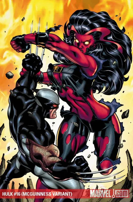 Hulk (2008) #16 (MCGUINNESS VARIANT)