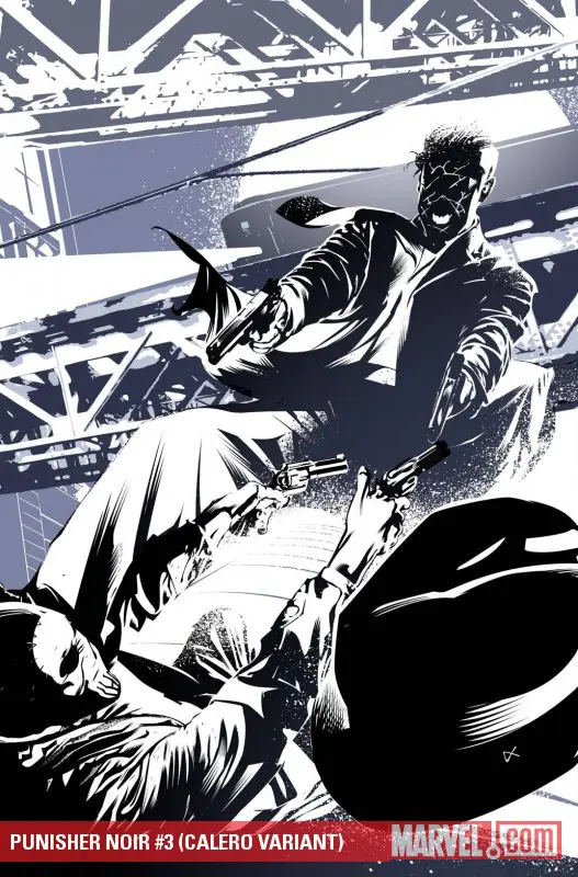 Punisher Noir (2009) #3 (CALERO VARIANT)