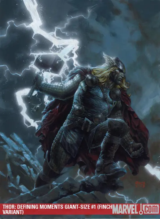 Thor: Defining Moments Giant-Size (2009) #1 (FINCH VARIANT)