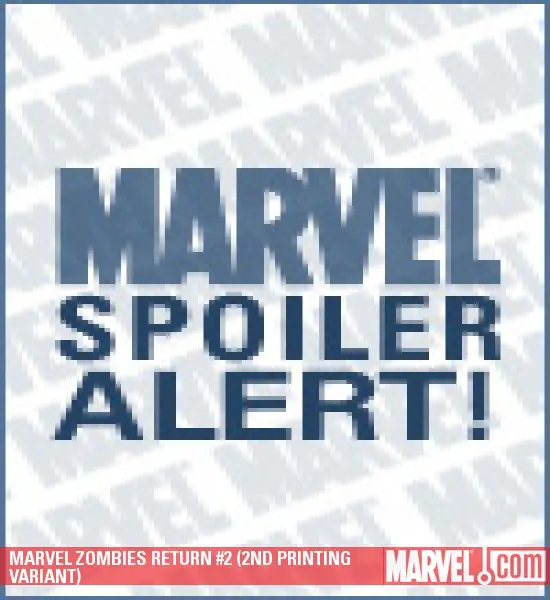 Marvel Zombies Return (2009) #2 (2ND PRINTING VARIANT)