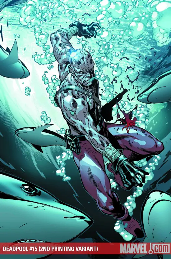 Deadpool (2008) #15 (2ND PRINTING VARIANT)