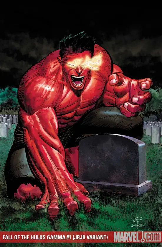 Fall of the Hulks Gamma (2009) #1 (JRJR VARIANT)