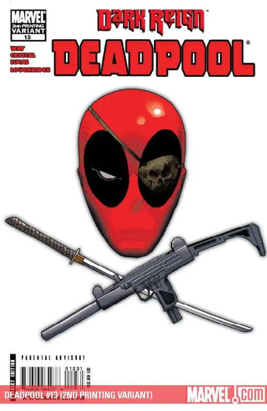Deadpool (2008) #13 (2ND PRINTING VARIANT)