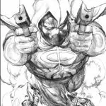 Vengeance of the Moon Knight (2009) #1 (YU SKETCH VARIANT)