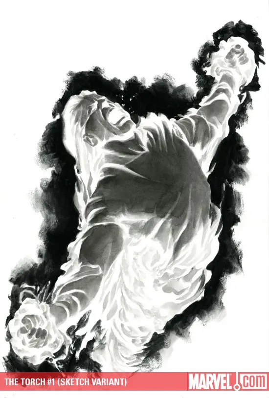 The Torch (2009) #1 (SKETCH VARIANT)