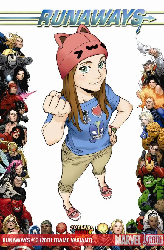 Runaways (2005) #13 (70TH FRAME VARIANT)