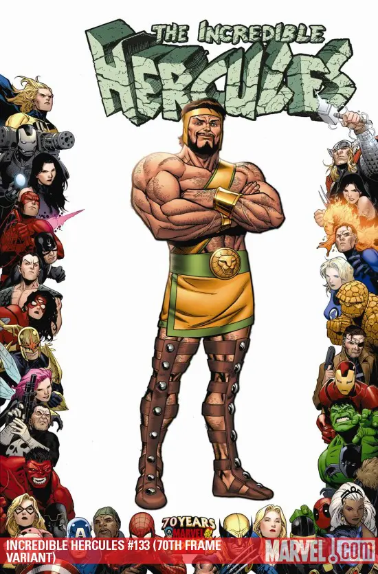 Incredible Hercules (2008) #133 (70TH FRAME VARIANT)