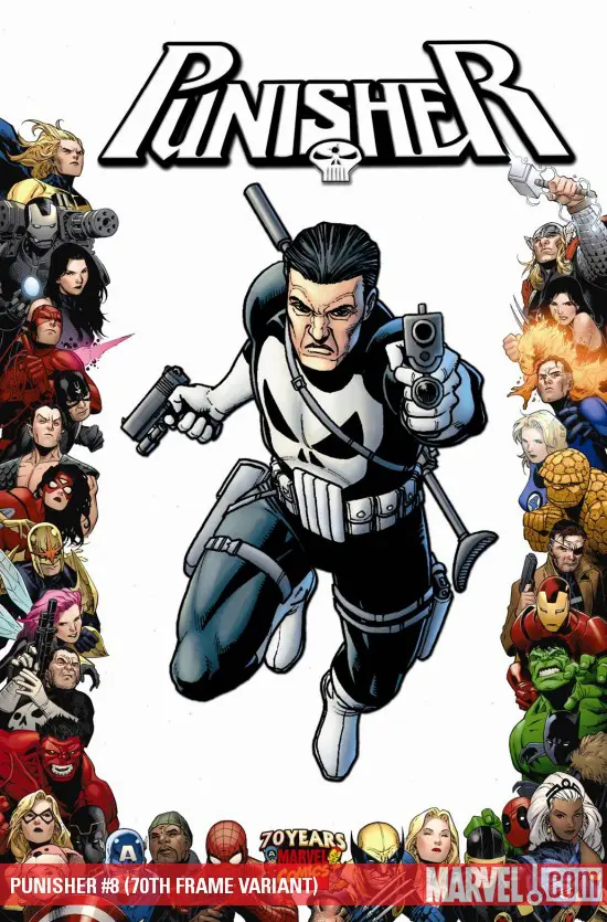 Punisher (2009) #8 (70TH FRAME VARIANT)