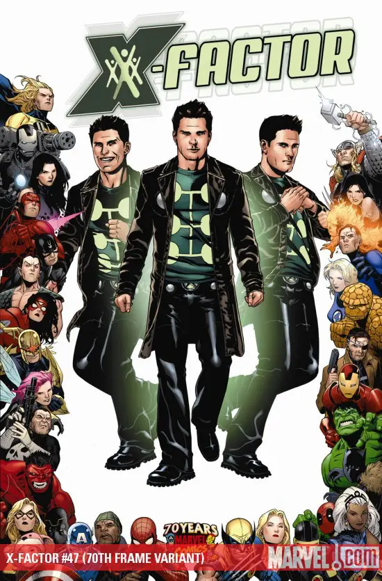 X-Factor (2005) #47 (70TH FRAME VARIANT)