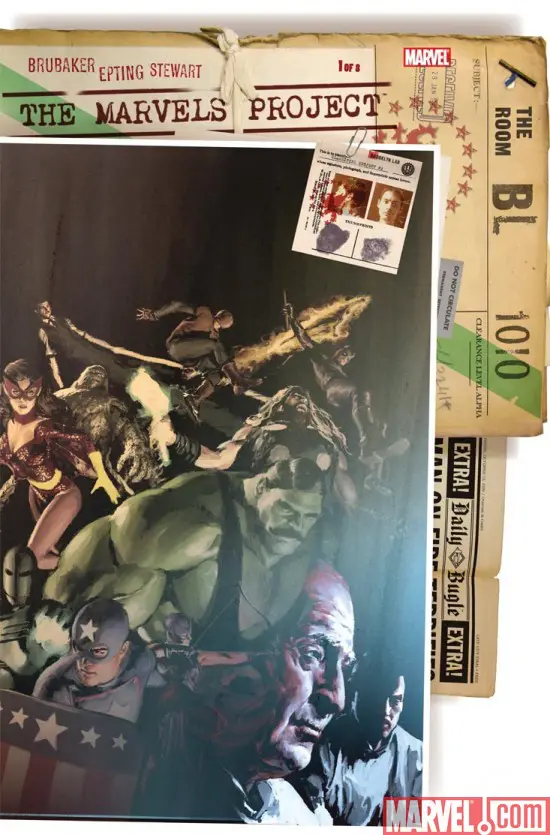 The Marvels Project (2009) #1 (PAREL VARIANT)