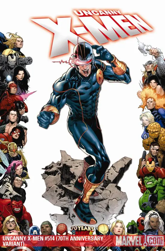 Uncanny X-Men (1963) #514 (70th Anniversary Variant)