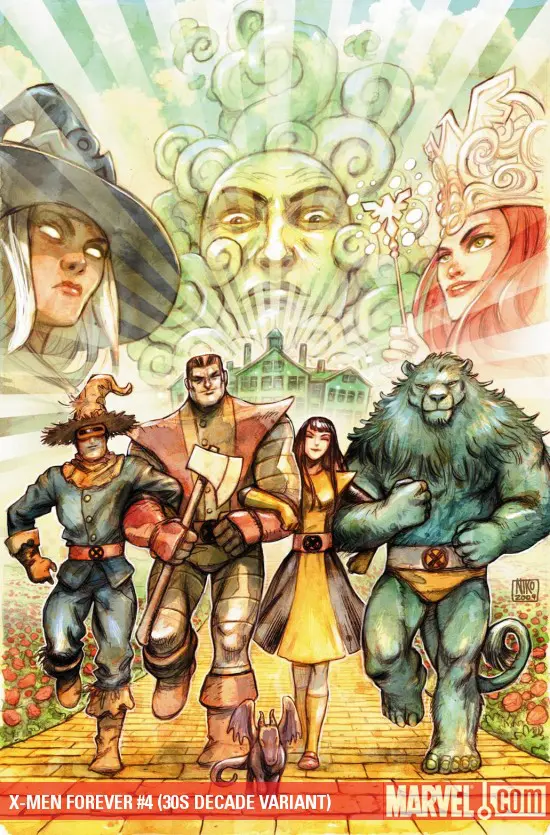 X-Men Forever (2009) #4 (30S DECADE VARIANT)