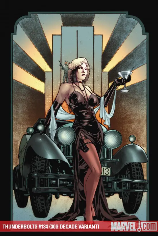 Thunderbolts (2006) #134 (30S DECADE VARIANT)