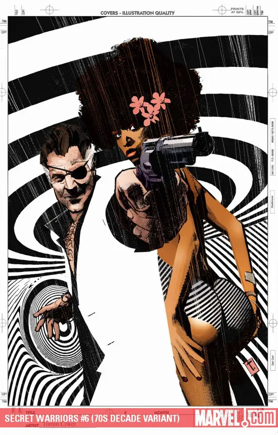 Secret Warriors (2009) #6 (70S DECADE VARIANT)