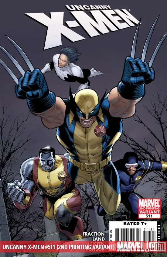 Uncanny X-Men (1963) #511 (2ND PRINTING VARIANT)