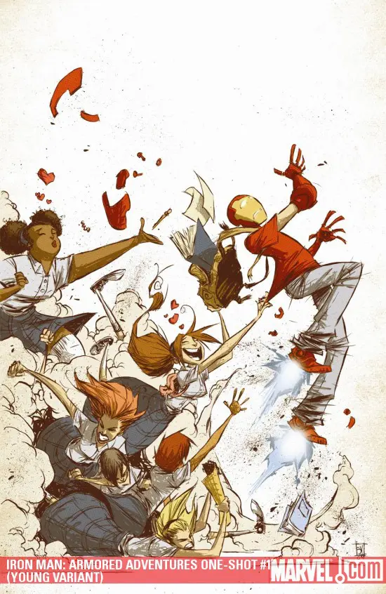 IRON MAN: ARMORED ADVENTURES 1 (2009) #1 (YOUNG VARIANT)