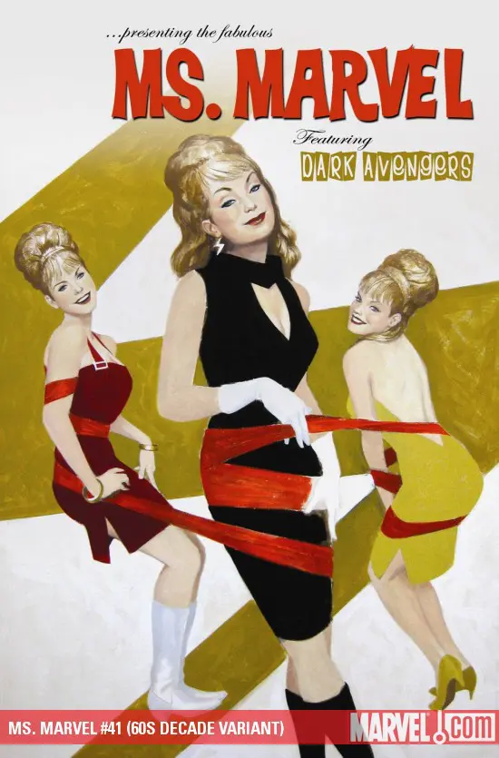 Ms. Marvel (2006) #41 (60S DECADE VARIANT)