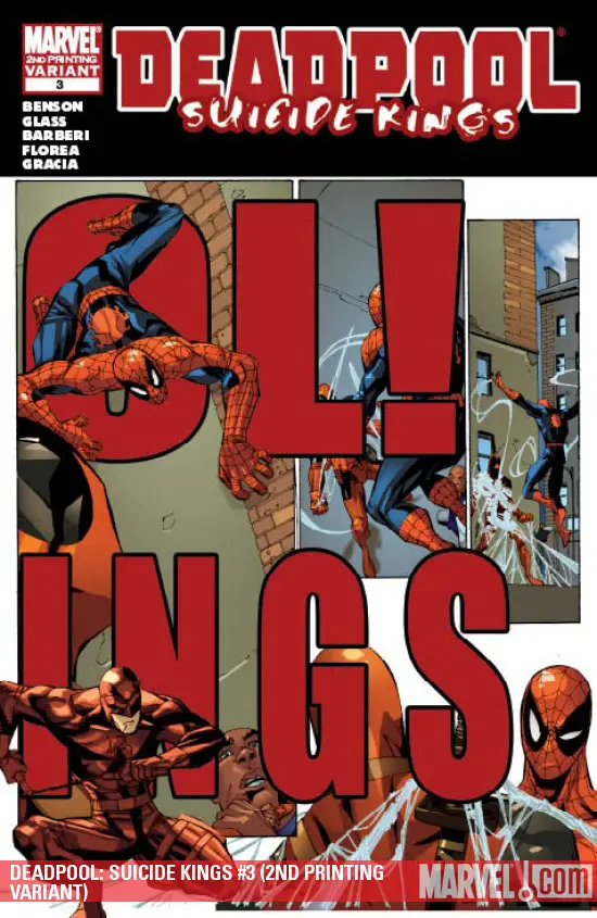 Deadpool: Suicide Kings (2009) #2 (2ND PRINTING VARIANT)