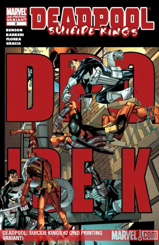 Deadpool: Suicide Kings (2009) #2 (2ND PRINTING VARIANT)
