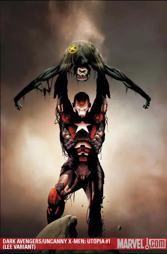 DARK AVENGERS/UNCANNY X-MEN: UTOPIA 1 (2009) #1 (LEE VARIANT)