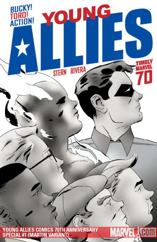 Young Allies Comics 70th Anniversary Special (2009) #1 (MARTIN VARIANT)