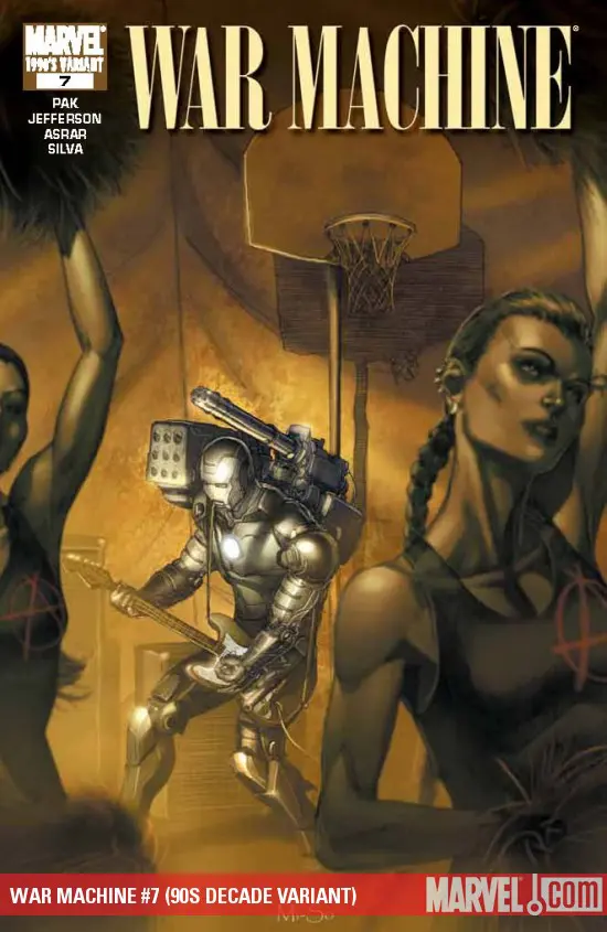 War Machine (2008) #7 (90s Variant)