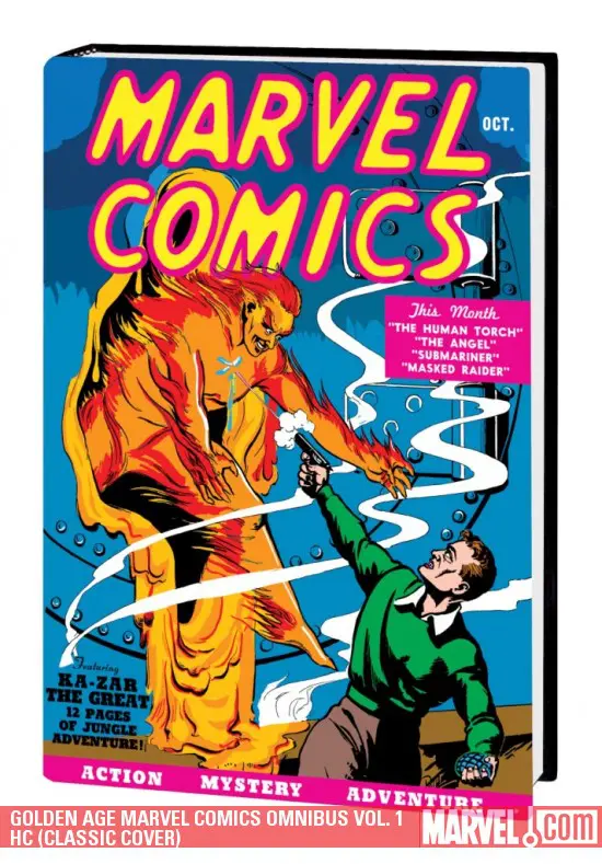 Golden Age Marvel Comics Omnibus Vol. 1 (Hardcover)