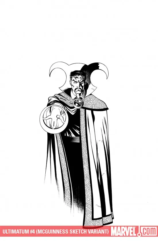 Ultimatum (2008) #4 (MCGUINNESS SKETCH VARIANT)