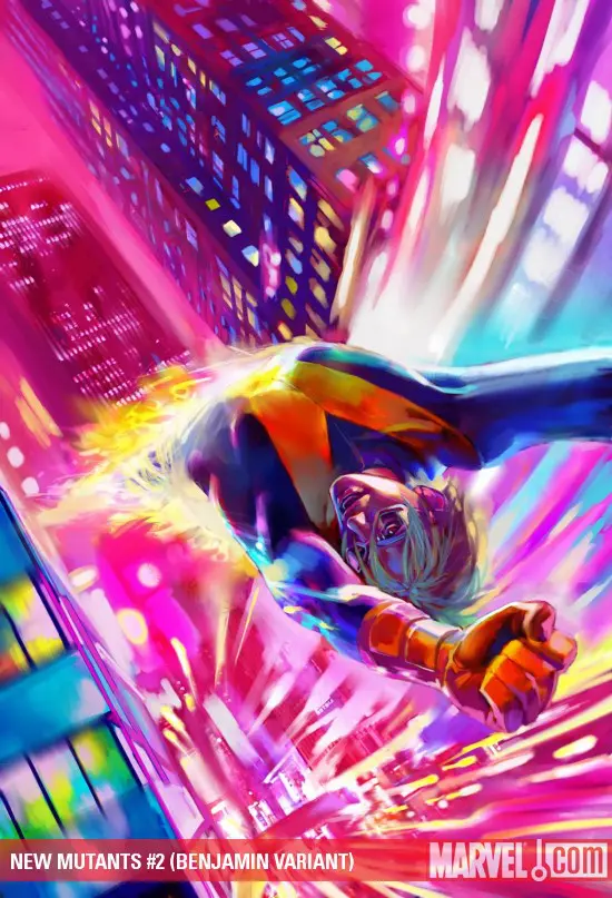 New Mutants (2009) #2 (BENJAMIN VARIANT)