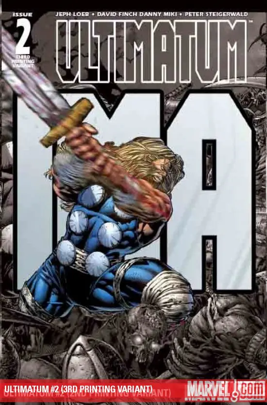 Ultimatum (2008) #2 (3RD PRINTING VARIANT)