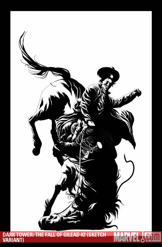 Dark Tower: The Fall of Gilead (2009) #2 (SKETCH VARIANT)