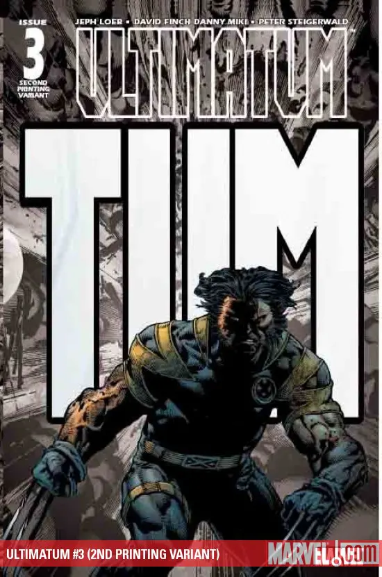 Ultimatum (2008) #3 (2ND PRINTING VARIANT)