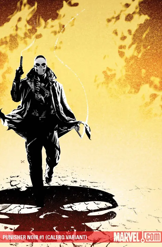 Punisher Noir (2009) #1 (CALERO VARIANT)