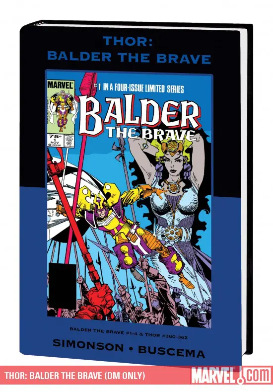 Thor: Balder the Brave (DM Only) (Hardcover)