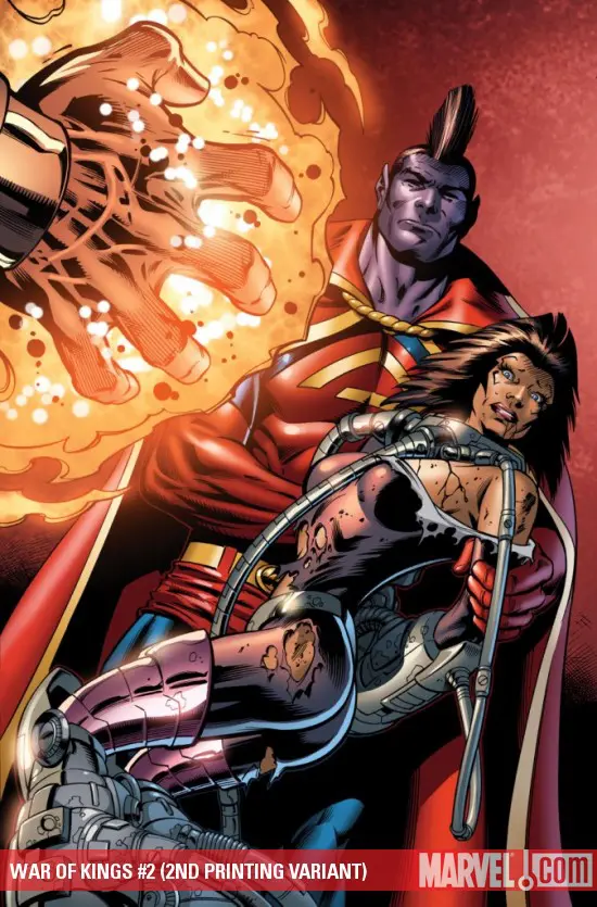 War of Kings (2009) #2 (2ND PRINTING VARIANT)