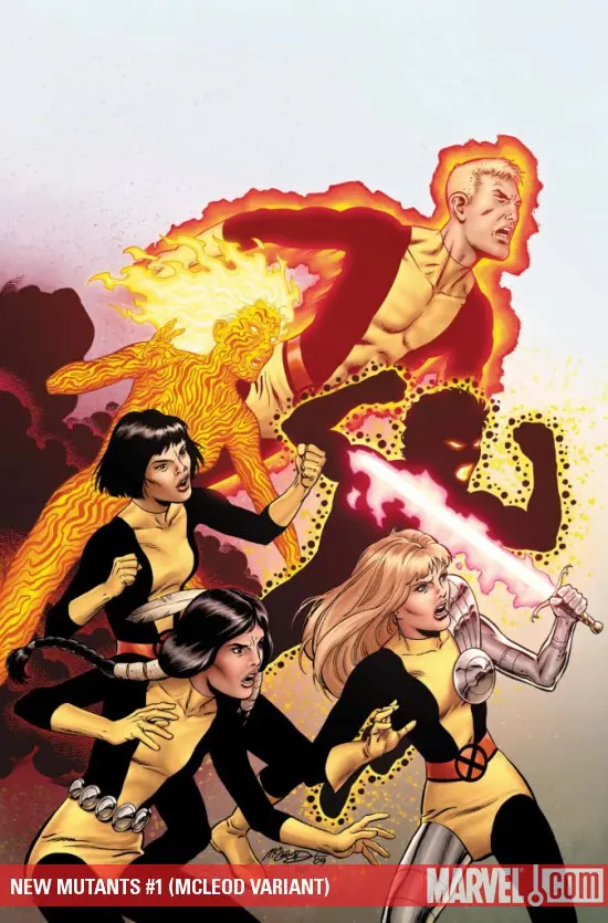New Mutants (2009) #1 (MCLEOD VARIANT)