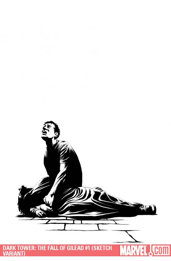 Dark Tower: The Fall of Gilead (2009) #1 (SKETCH VARIANT (1 FOR 75))