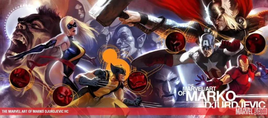 THE ART OF MARKO DJURDJEVIC (Hardcover)