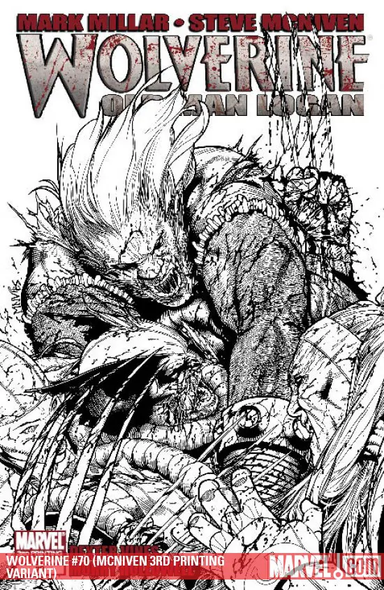 Wolverine (2003) #70 (MCNIVEN 3RD PRINTING VARIANT)