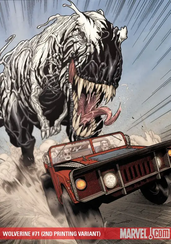 Wolverine (2003) #71 (2ND PRINTING VARIANT)